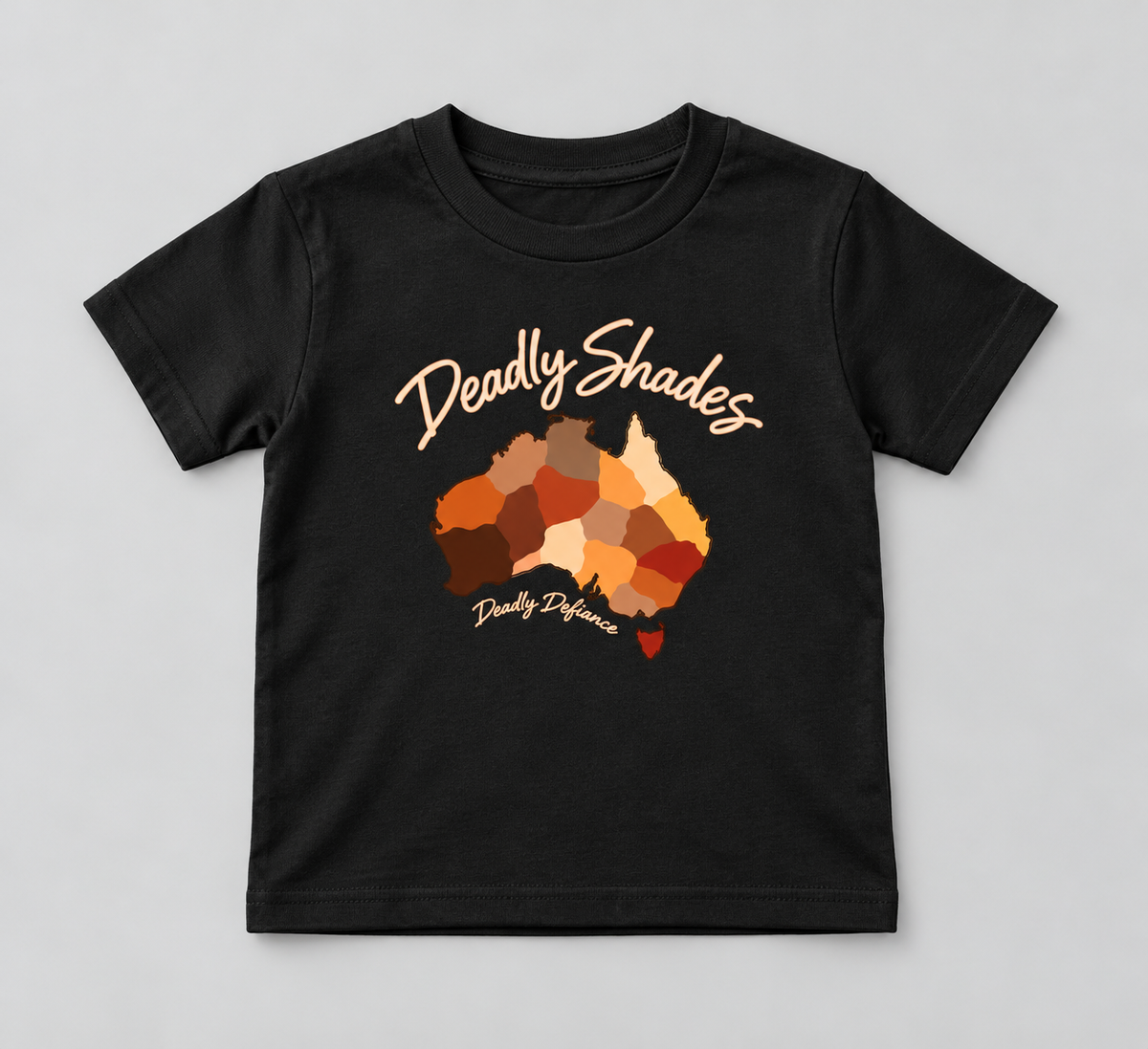 Deadly Shades Map kids shirt