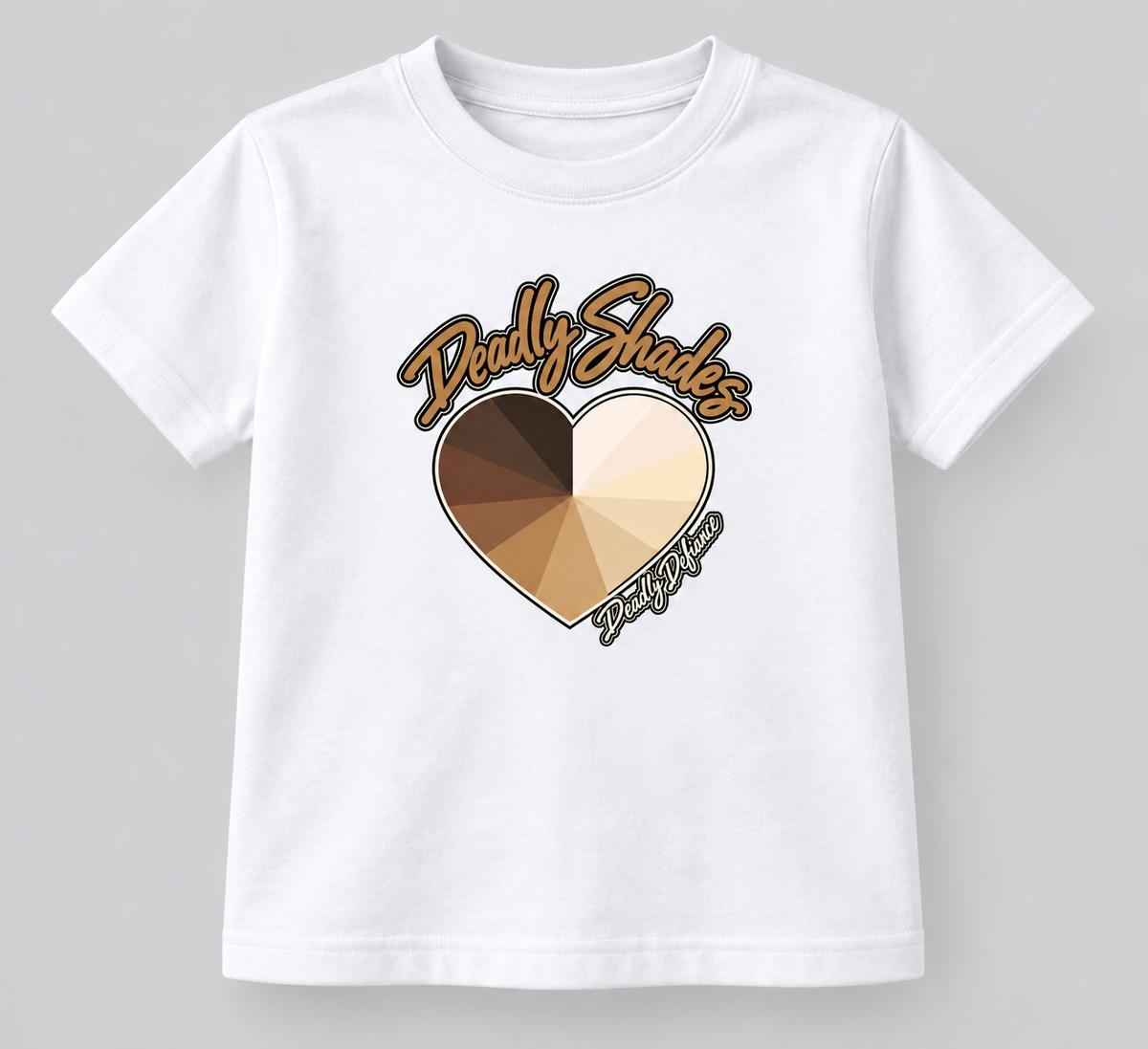 Deadly Shades Heart Kids shirt