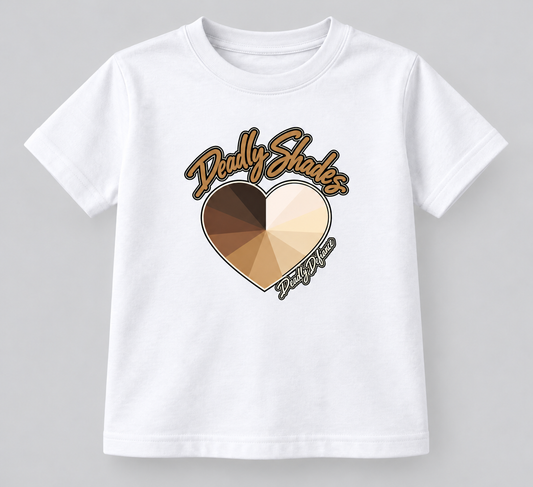 Deadly Shades Heart Kids shirt